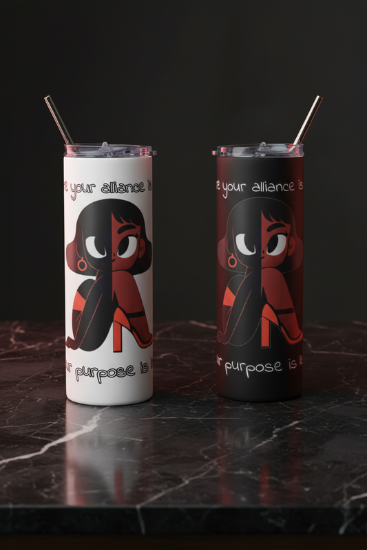 Allegiance Tumbler – Both Colors Front