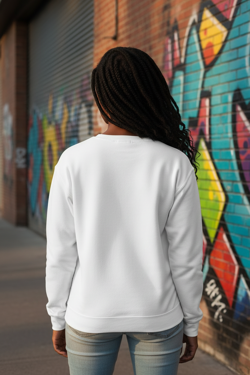 Bag Secured Sweatshirt – Back (Blank)