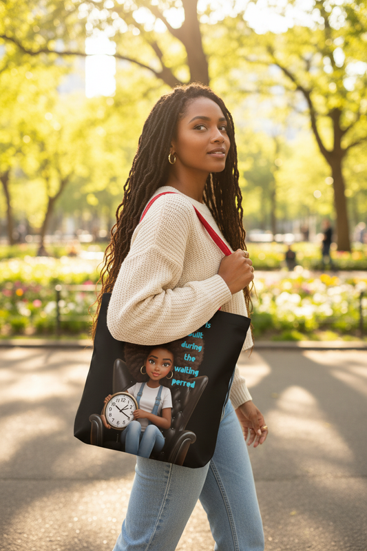 Divine Timing Tote Side