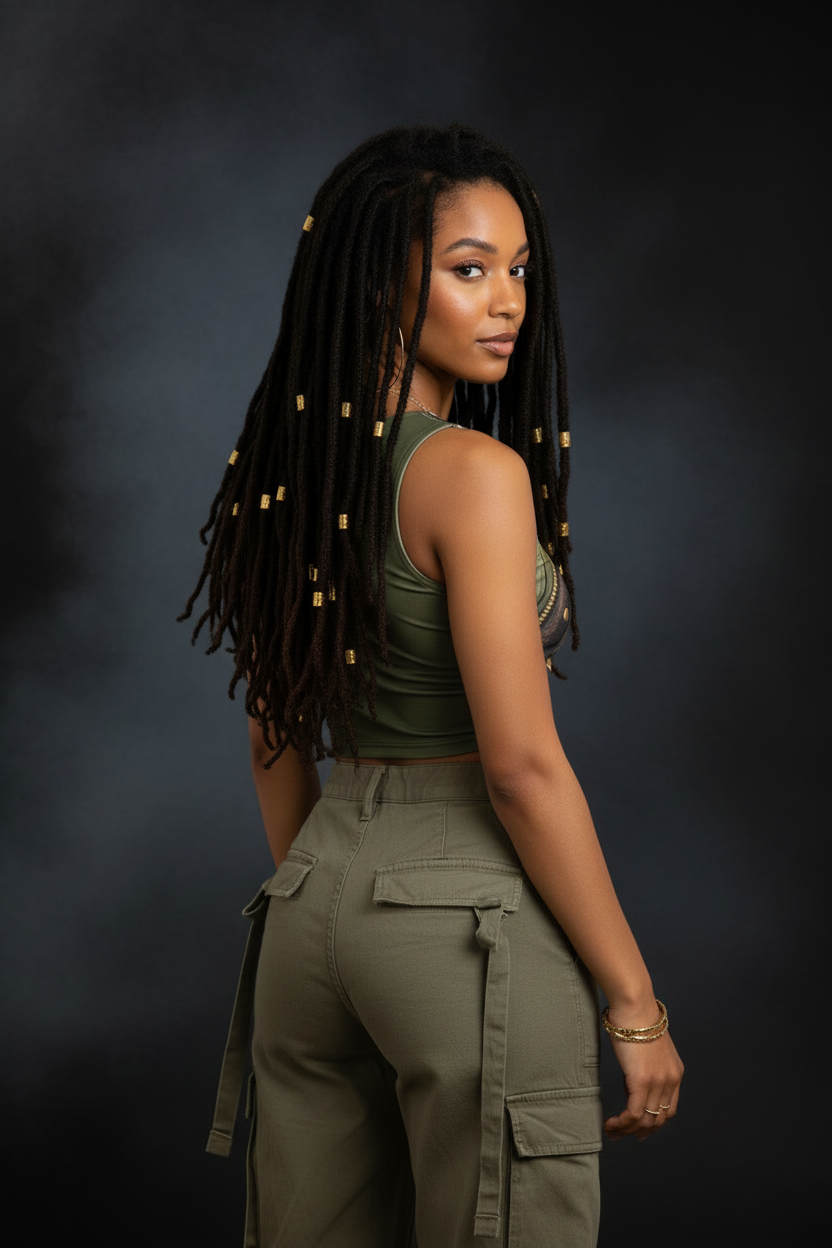 Loc'd In Crop - Back Moody