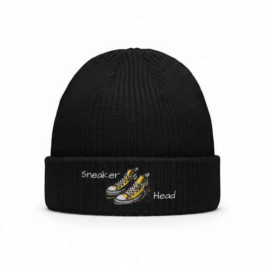 Sneaker Head Beanie – Front Standalone