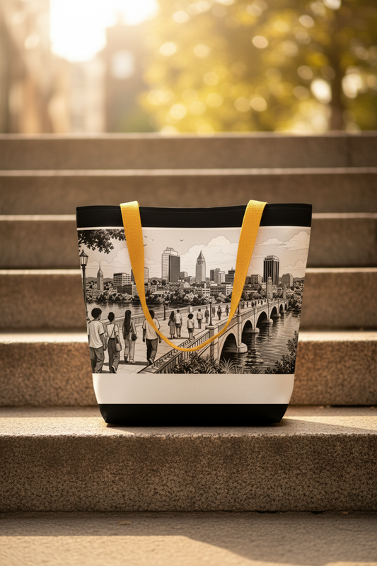 Springfield Tote 2 - Yellow Steps