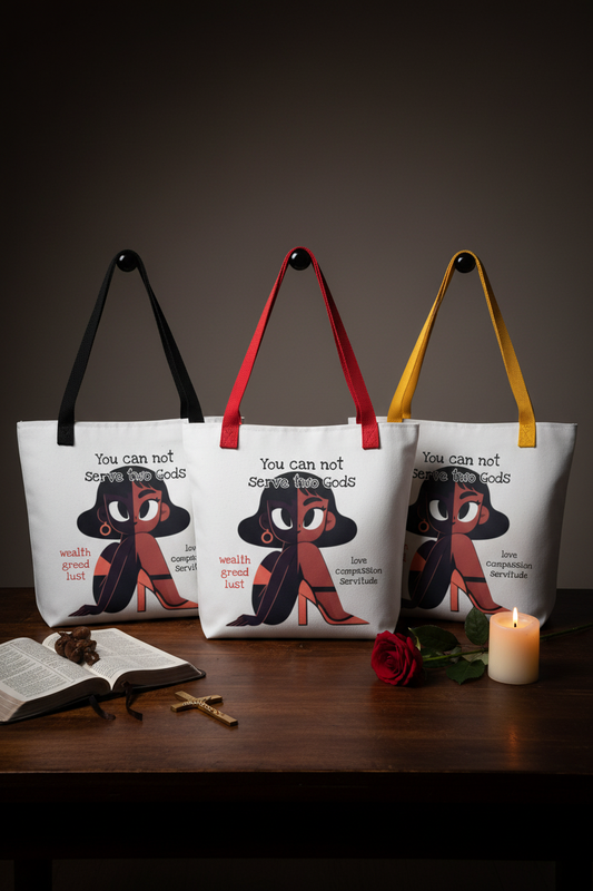 Tote Bag – You Cannot Serve Two Gods - 3 Bags