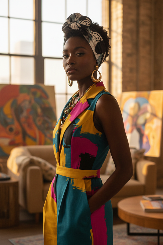 Abstract Art – Head Wrap