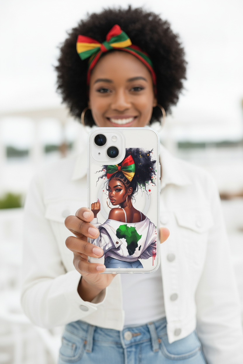 Afro Puff Fly Girl – Retry