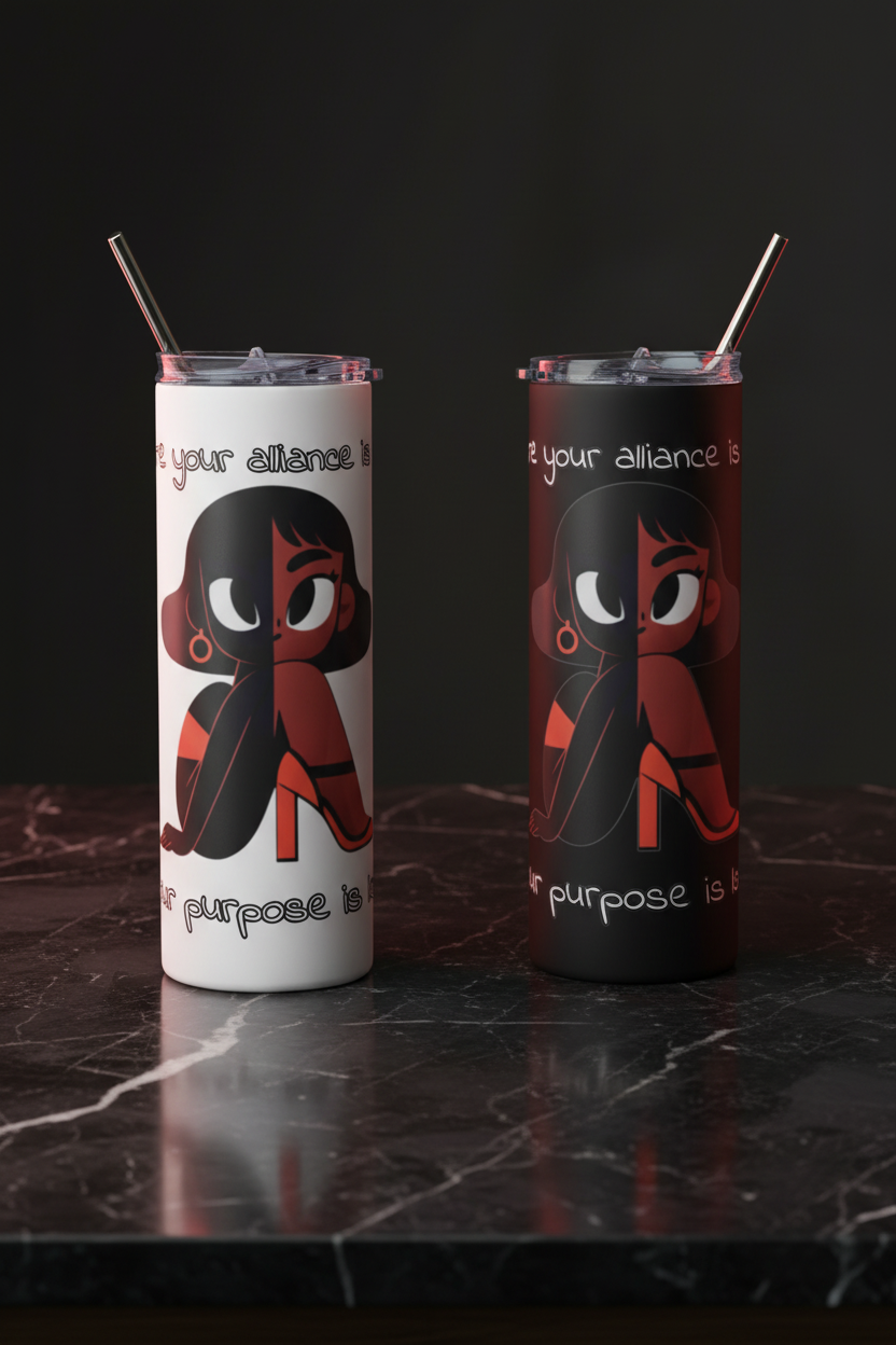 Allegiance Tumbler – Both Colors Front