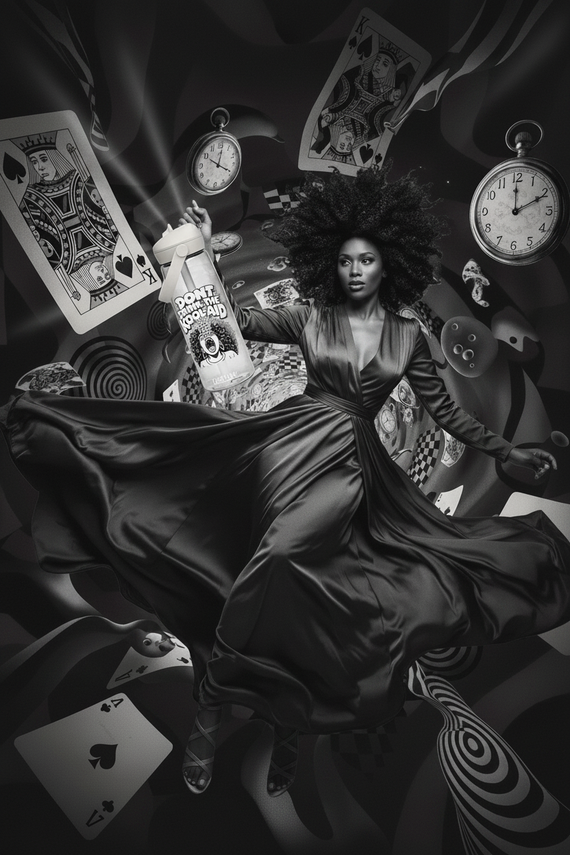 B&W Down the Rabbit Hole
