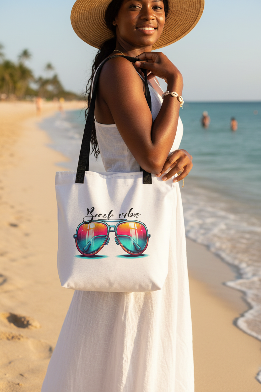 Beach Vibes Tote Bag