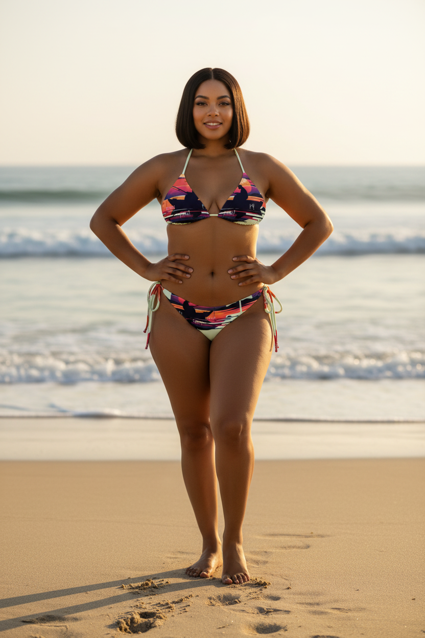 Bikini #3 Bob Light Brown