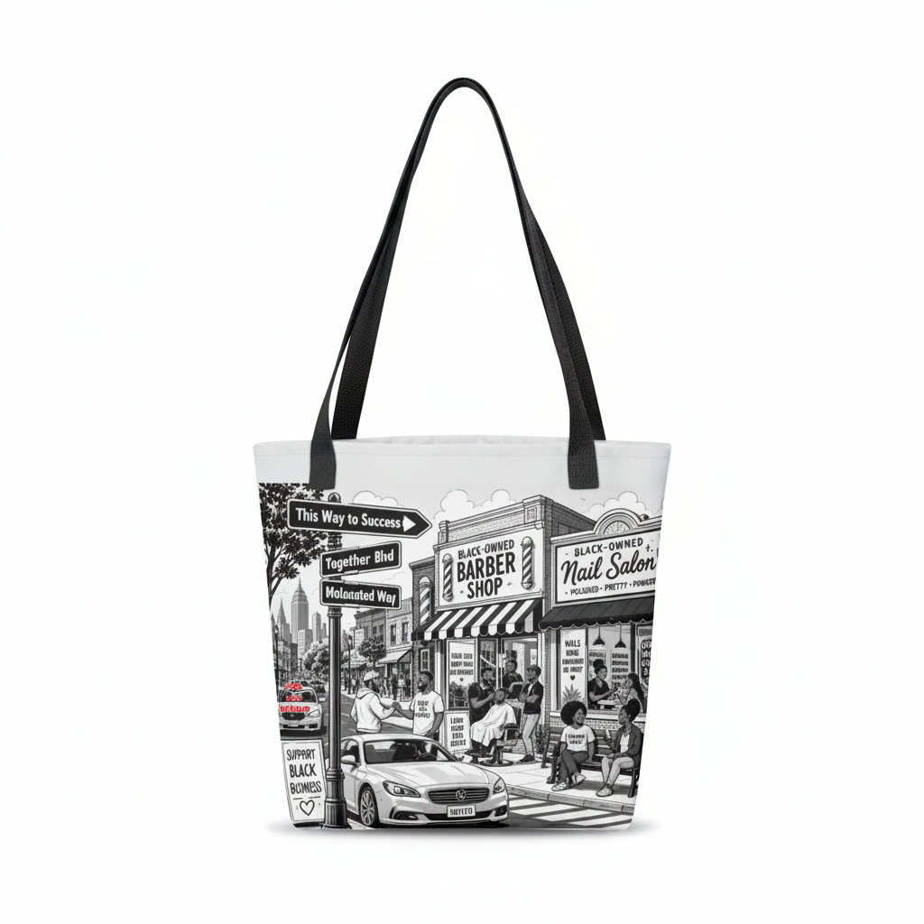 Black-Owned Businesses Tote – Tight Crop