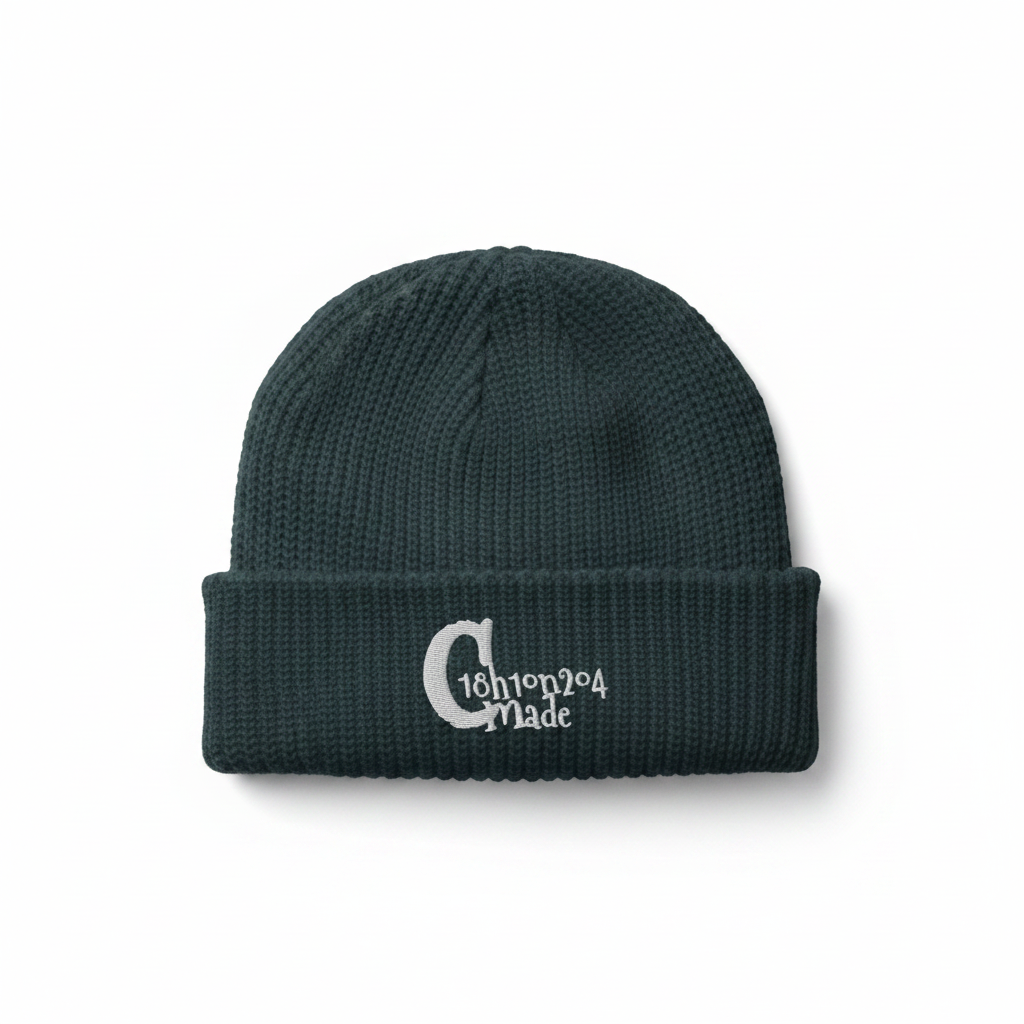 C18H10N2O4 Beanie – Teal