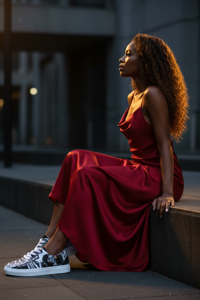 Canvas Shoes - Editorial Side