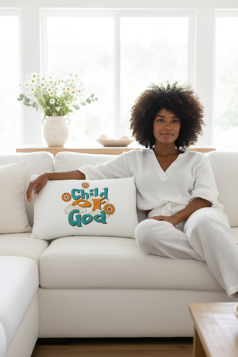 Child of God Pillow — Front Redo