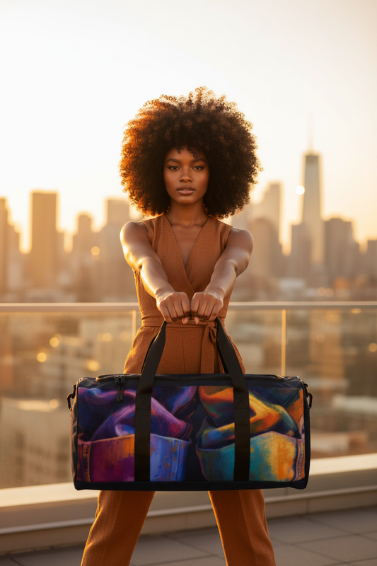 Chromatic Wave Duffle — Rooftop v2