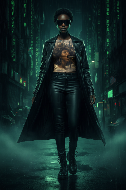 City Dreamer Crop Top – Matrix Vibe