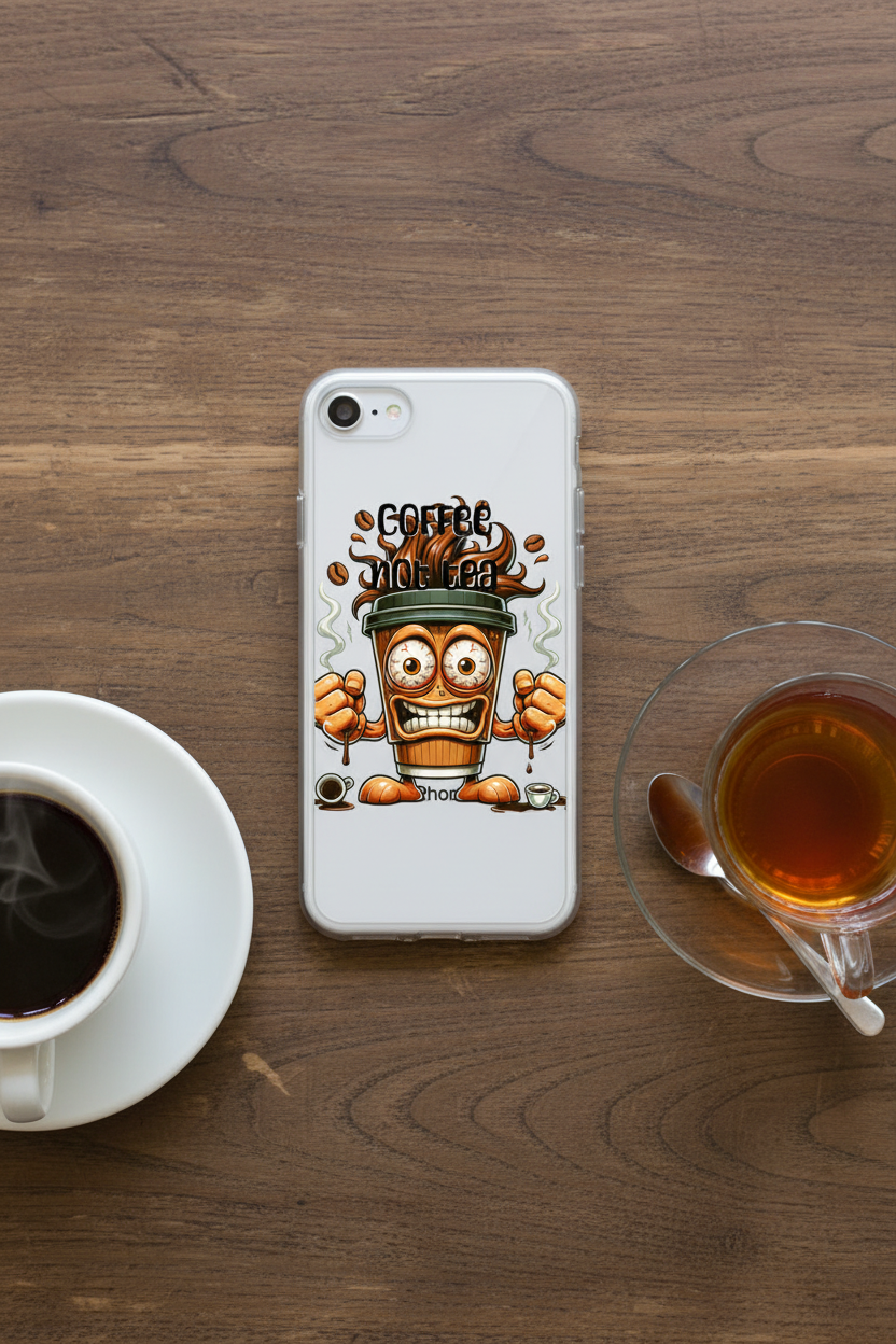 Coffee Not Tea – Case Fully Visible