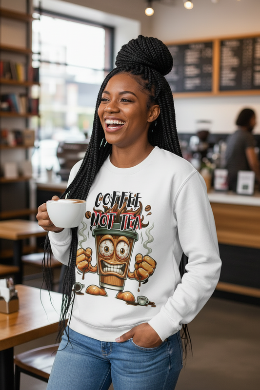 Coffee Not Tea – Front