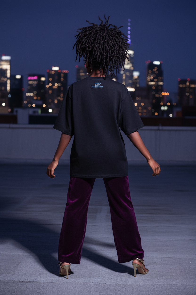 Cosmic Love Tee - Back Lifestyle