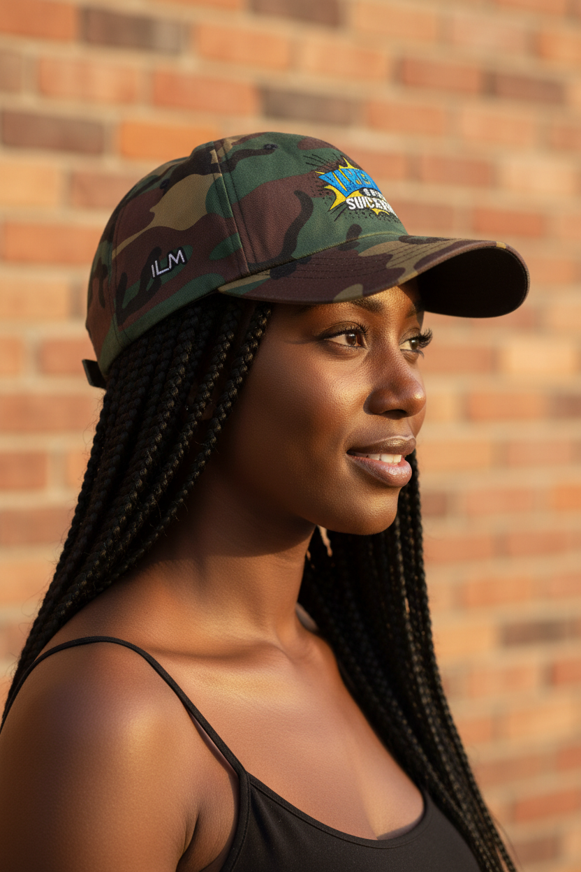 Dad Hat — Close-Up Right
