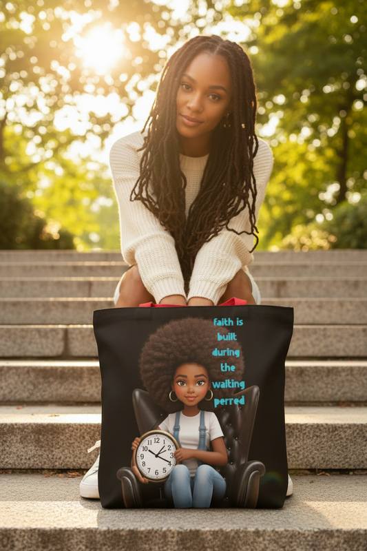 Divine Timing Tote Close Model