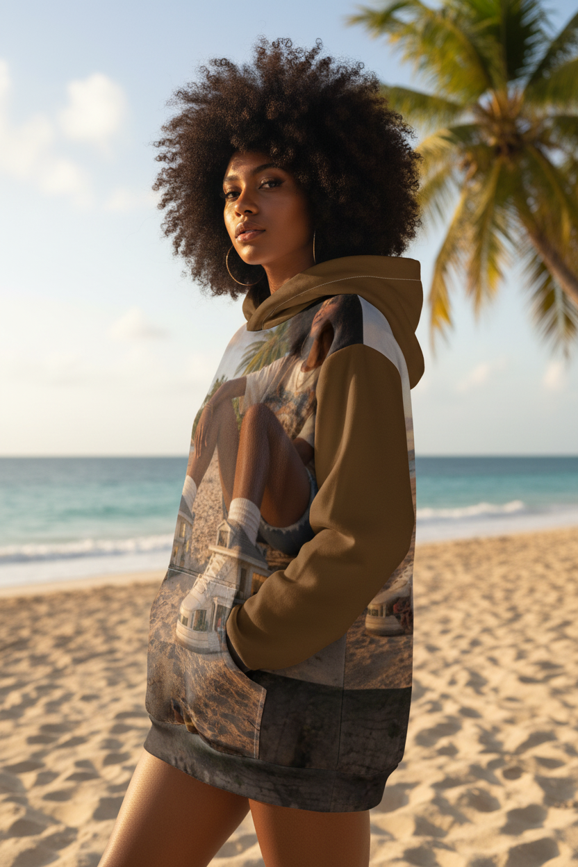 Fantasy Island Hoodie – Side