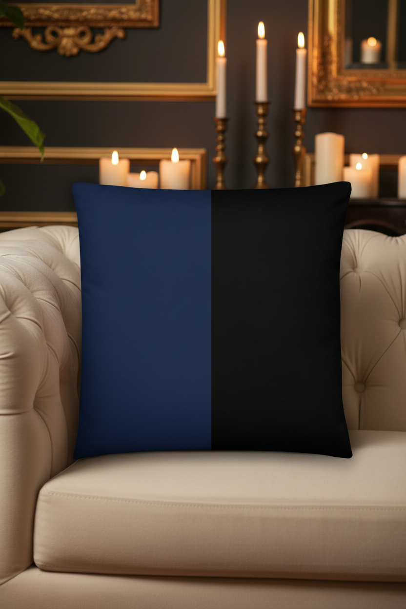 Flower Hat Lady Pillow – Exact Back
