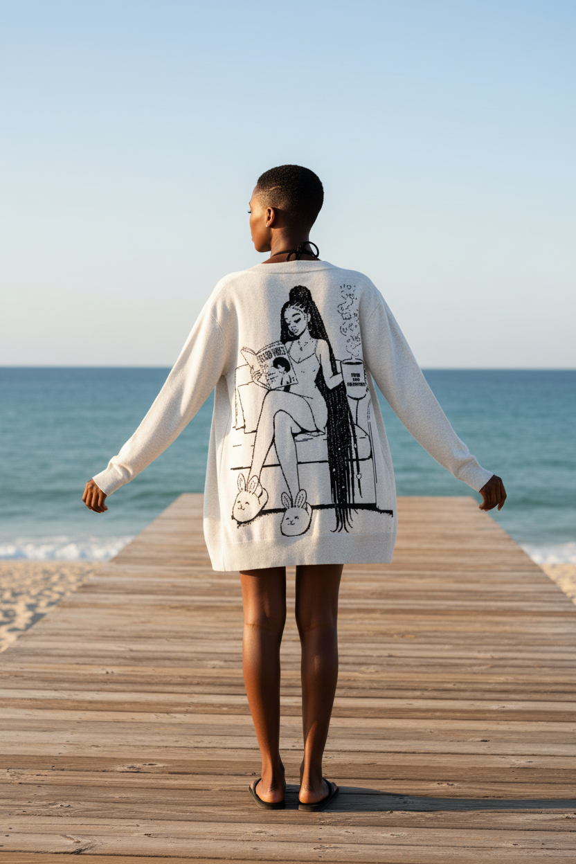 Good Vibes Cardigan – Boardwalk Back