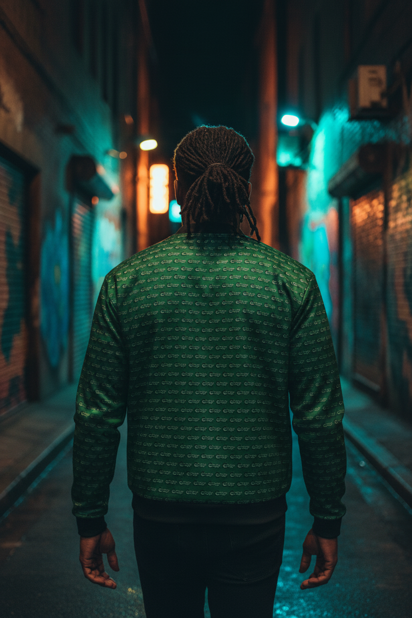 Green Bomber Back