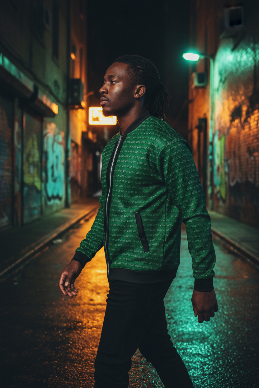 Green Bomber Side