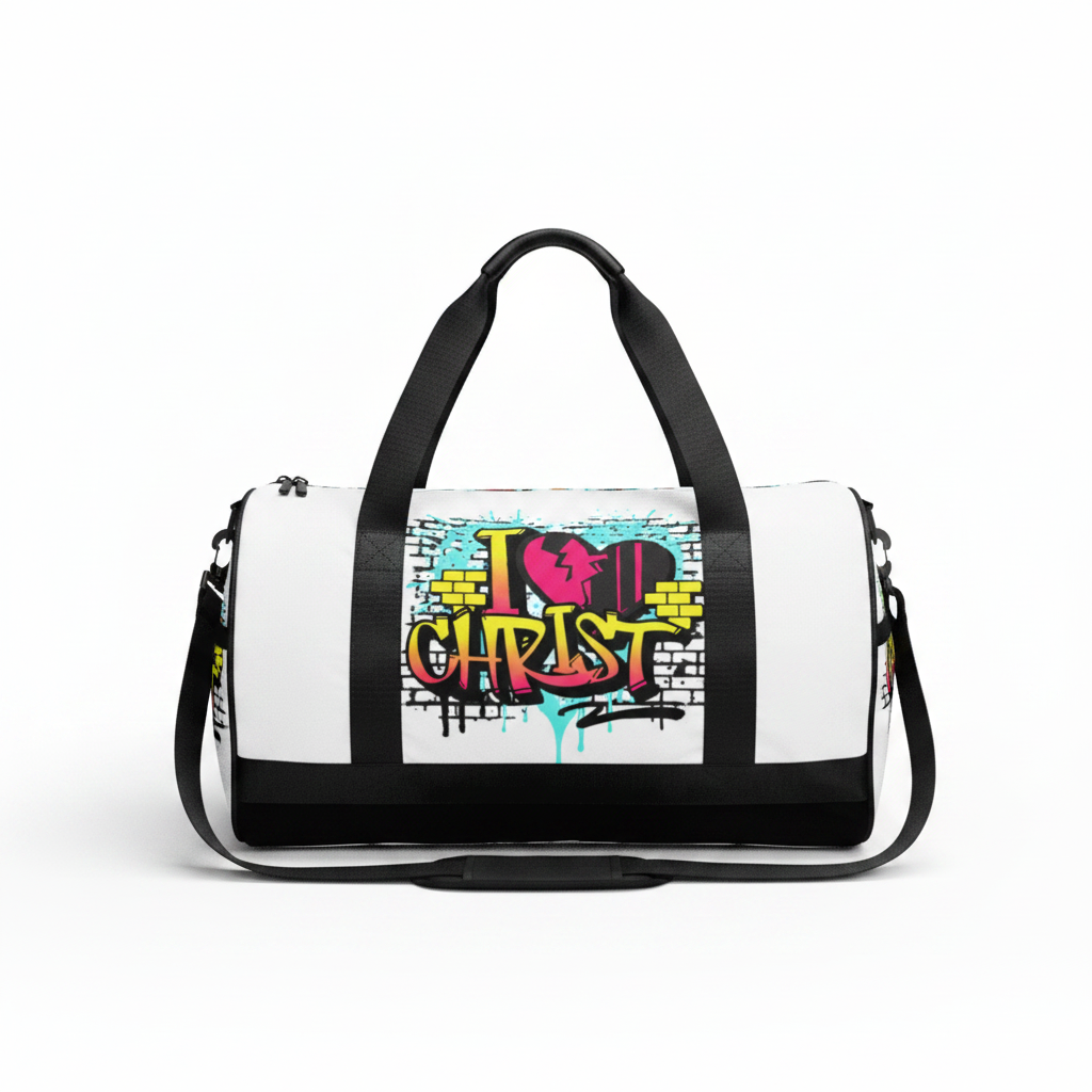 Gym Bag I Love Christ - Standalone