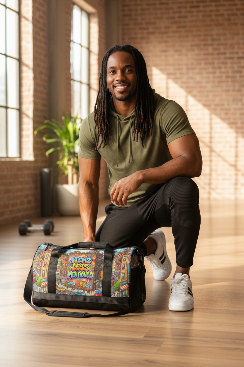Gym Bag - Kneeling with Your Product