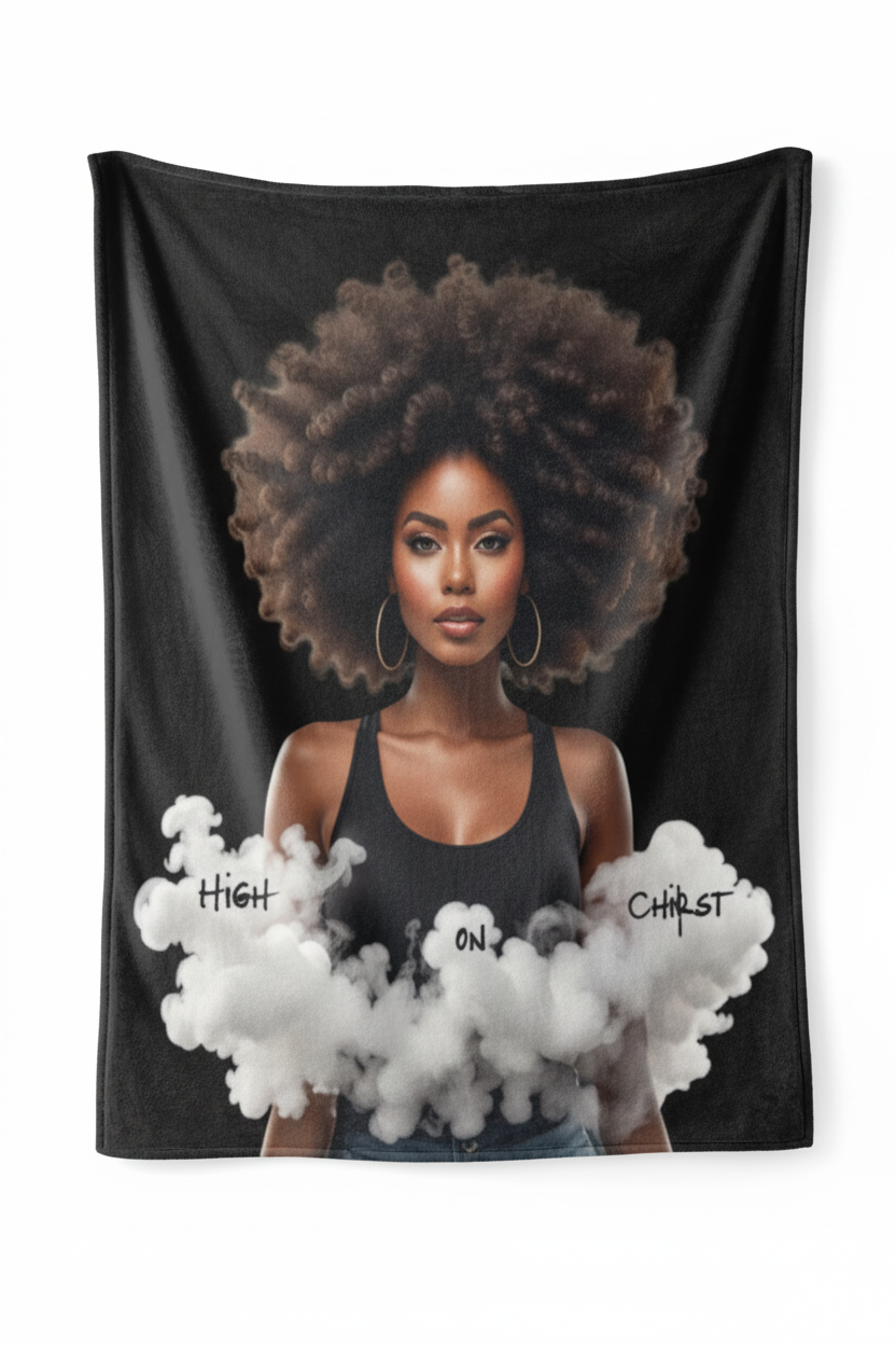High on Christ – Full Blanket Unfolded