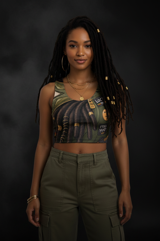 Loc'd In Crop - Front Moody