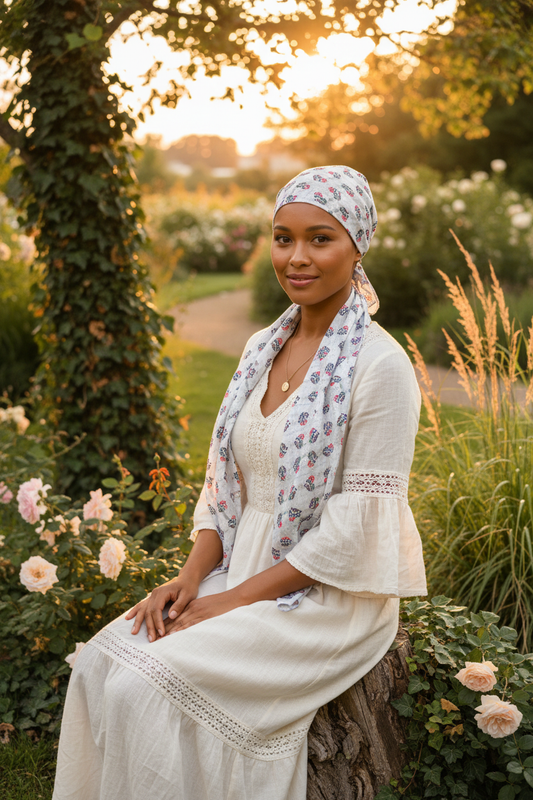 Love Is Always A Choice – Full Head Scarf