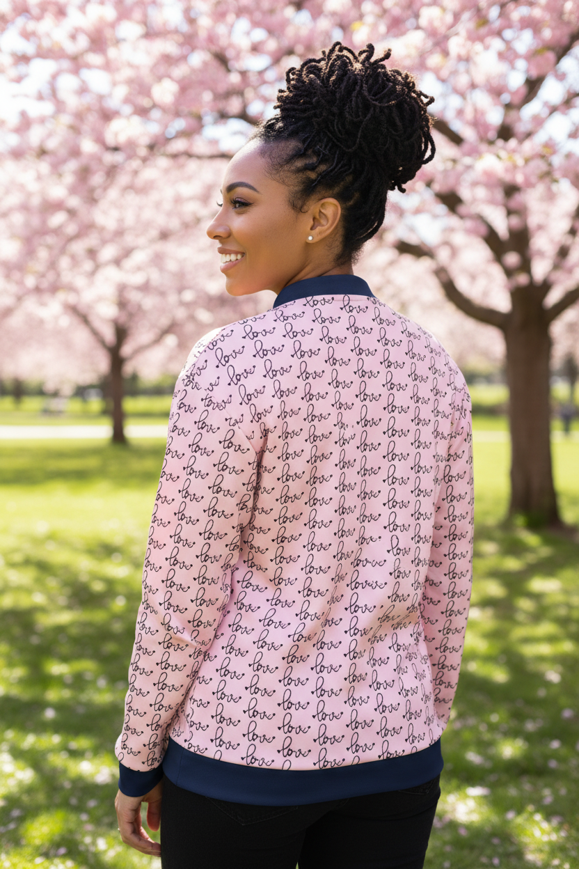 Love Script Bomber - Spring Park Back
