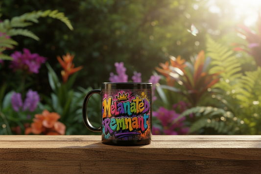 Melanated Remnant Mug - Outdoor Close-Up