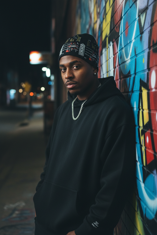Melanin Made Beanie – Graffiti Wall