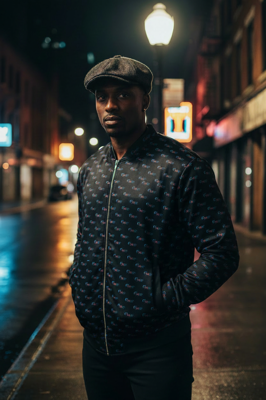 Melanin Made Bomber Front Clean