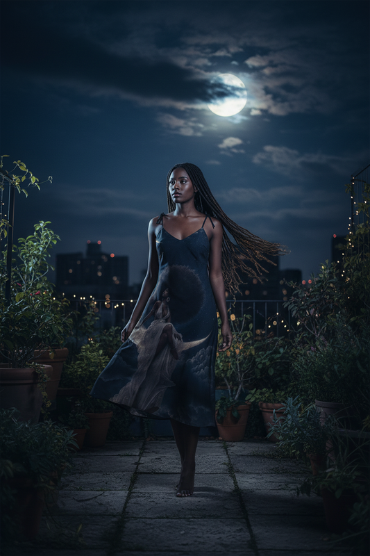 Moon Goddess Dress – Moonlit Garden