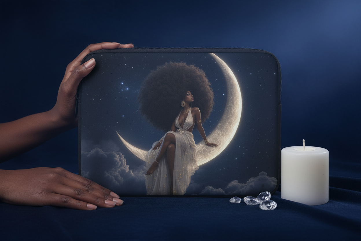 Moon Goddess Laptop Sleeve – Lifestyle
