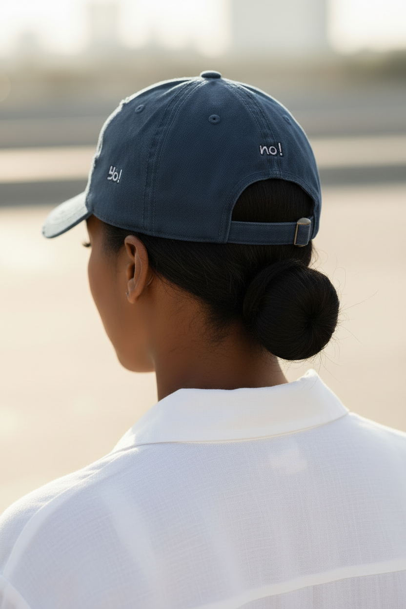 No Is a Complete Sentence - Back of Hat