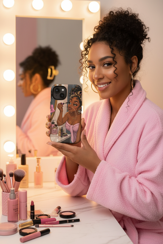 Pink Vanity Vibes – Glam Vanity