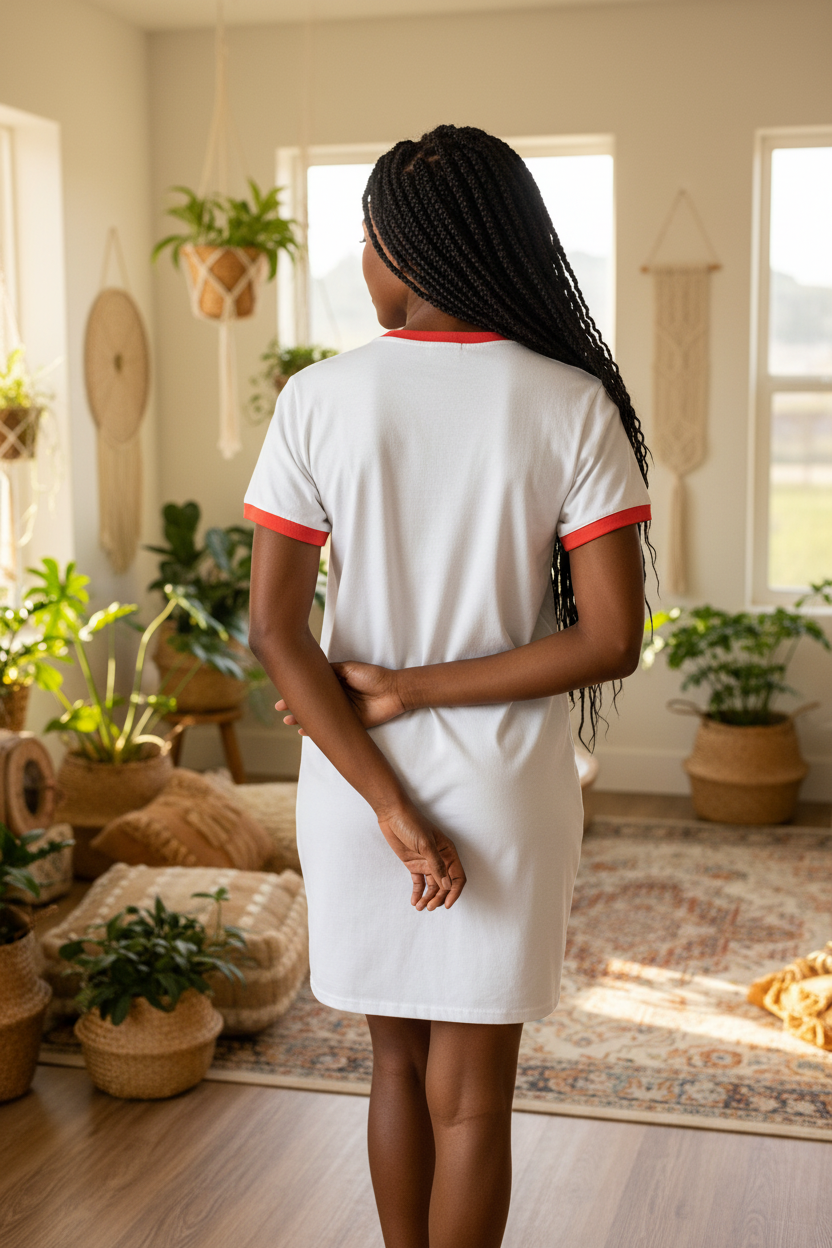 Shroom Sipping Dress – Back