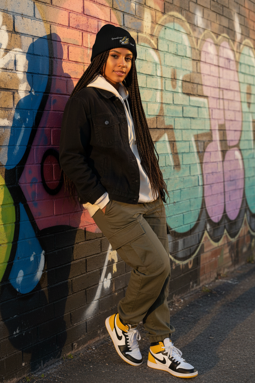 Sneaker Head Beanie – Three-Quarter
