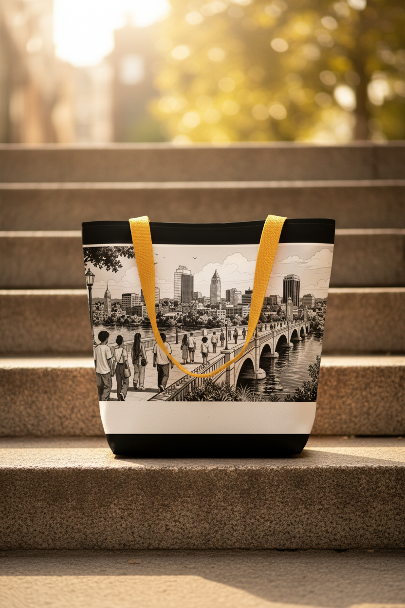 Springfield Tote 2 - Yellow Steps