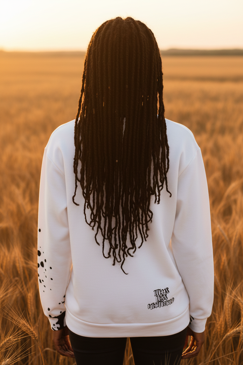 Start & End With Prayer – Back, Locs Over Shoulder