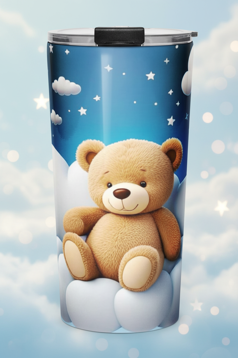 Teddy in the Clouds – Close Up Cup Only