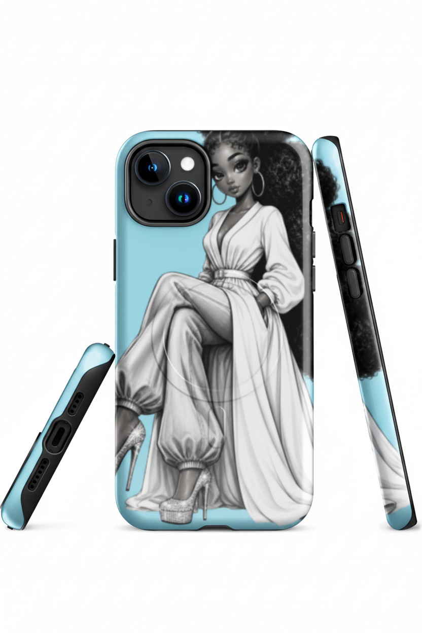 Tiffany Blue Drip - Multi-Angle Standing