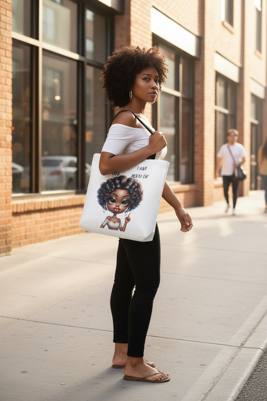 Tote Bag Moved On - Portrait