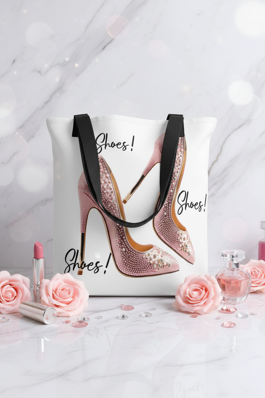 Tote Bag – Pink Heels - Bag Solo